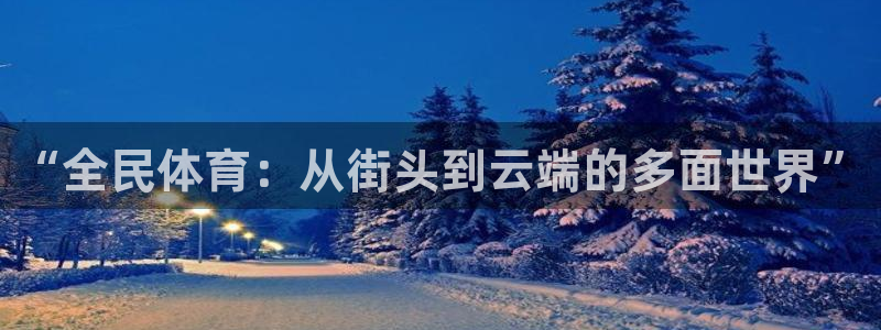 米兰体育官方正版app娱乐首页官网下载:“全民体育:从街头到
